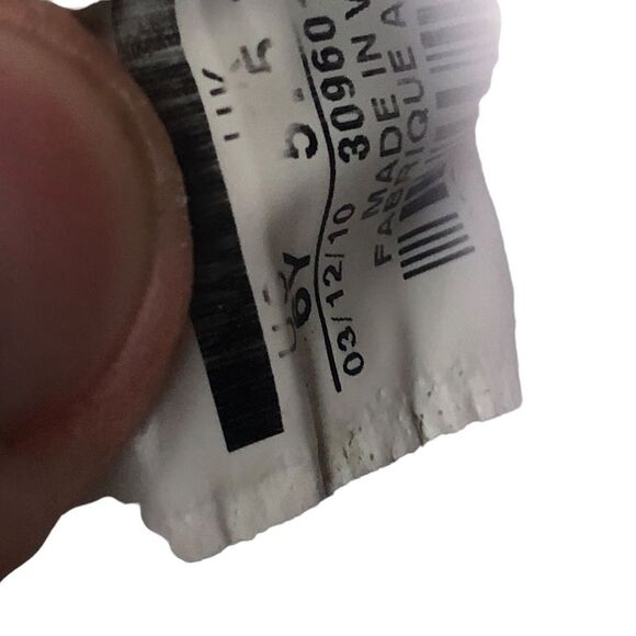 VINTAGE 2010 Nike Dunk Low Metallic Silver Size 6 - Picture 14 of 16